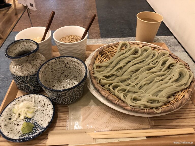 【札幌市】抹茶CAFE&SWEETS RIQ(リキュウ)をレビュー!へぎそばとチーズラテが美味でした♪